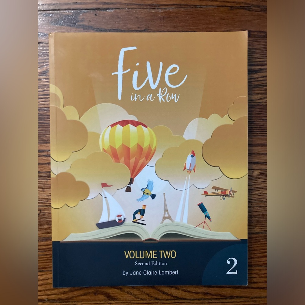 Five in a Row Second Edition by Jane Claire Lambert